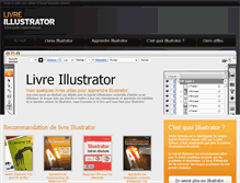 Tablet Screenshot of livre-illustrator.com